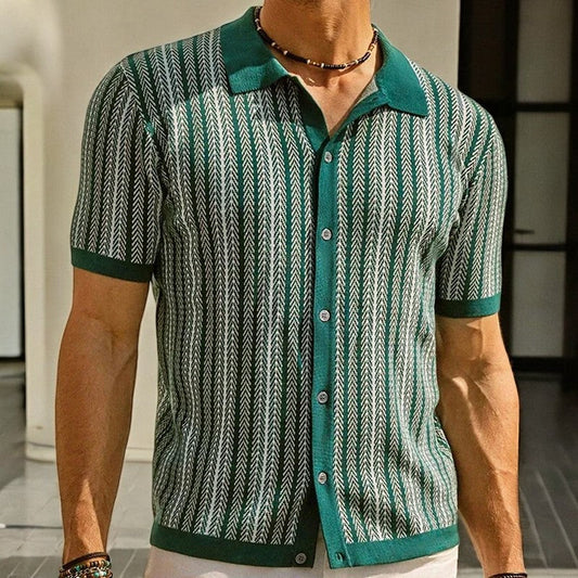 Striped Button Down Shirt
