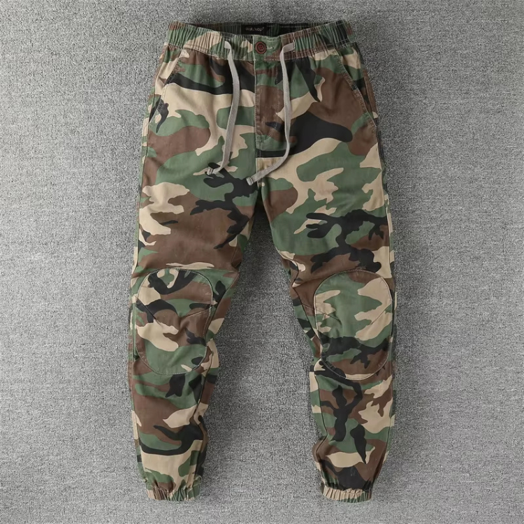 JOGGERS UTILITAIRES CAMOUFLAGE DOUBLE GENOU