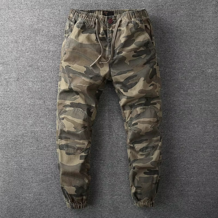 JOGGERS UTILITAIRES CAMOUFLAGE DOUBLE GENOU