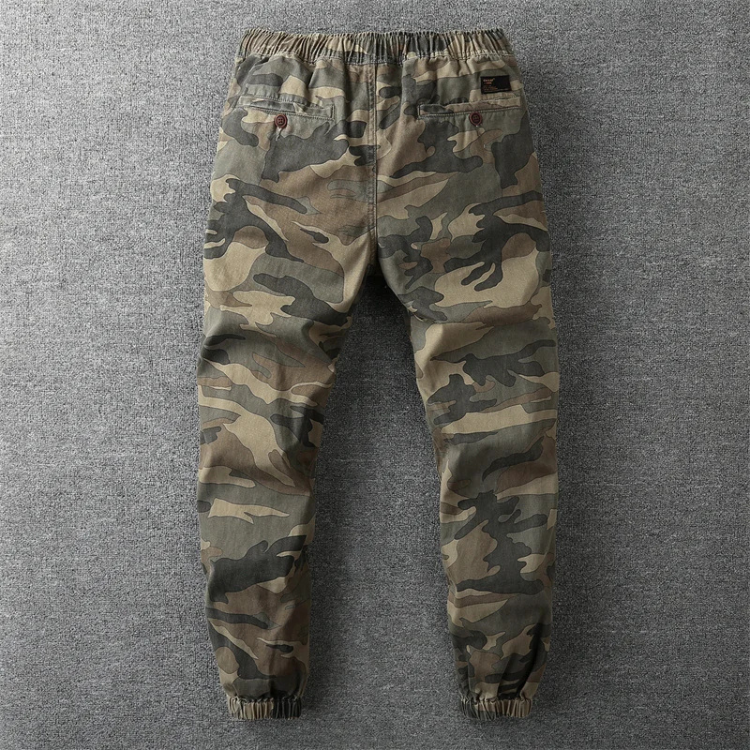 JOGGERS UTILITAIRES CAMOUFLAGE DOUBLE GENOU