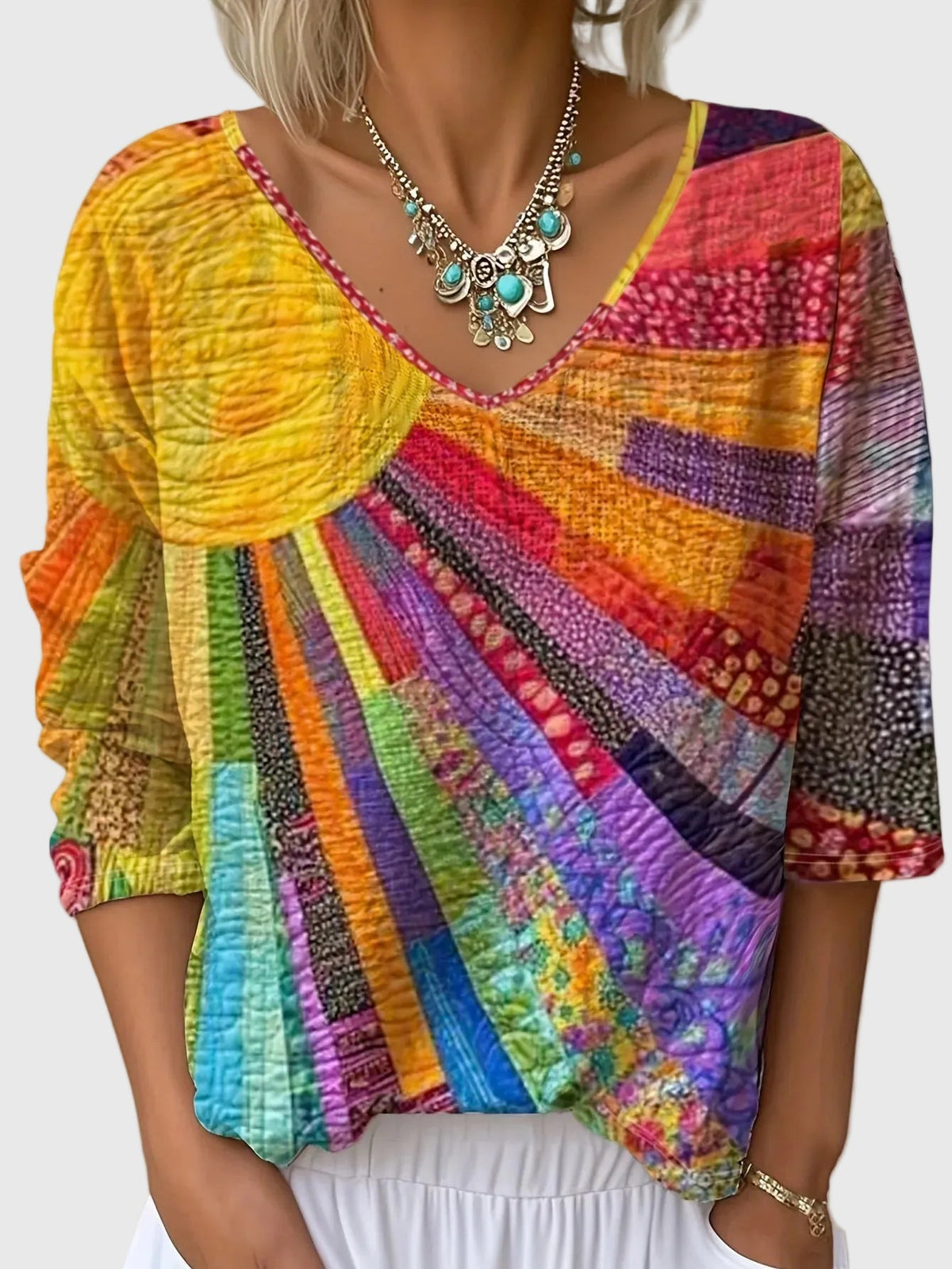 T-SHIRT COULEUR SOLEIL