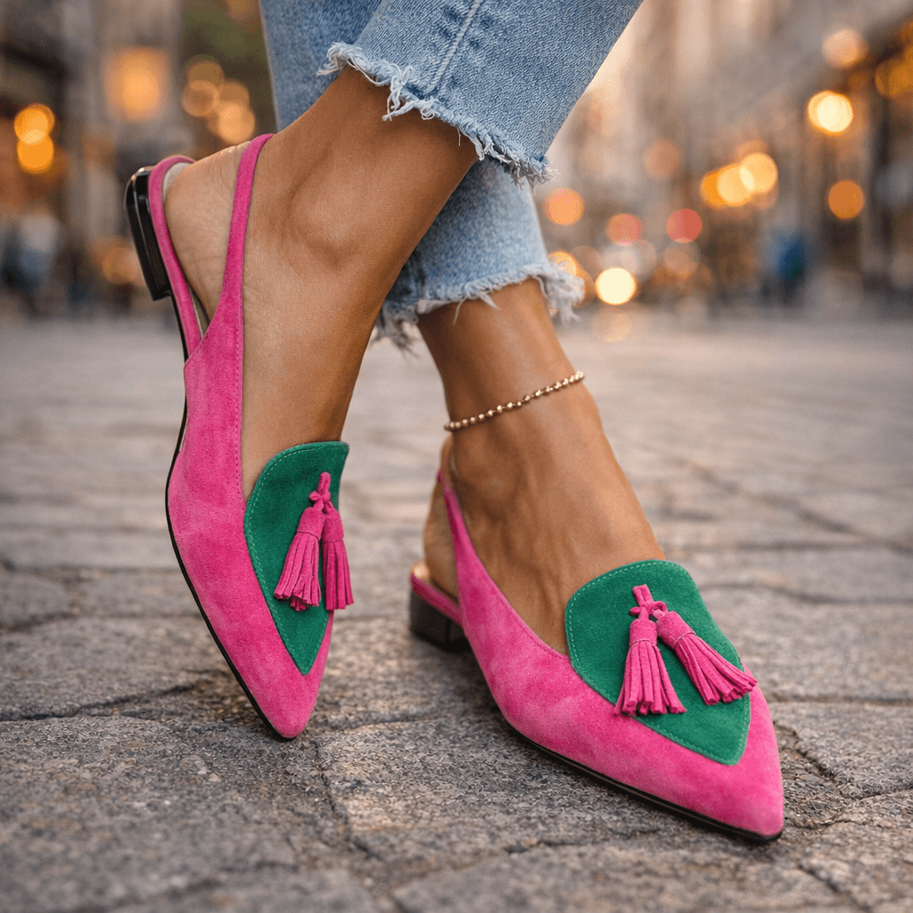 Strappy Tassel Sandals