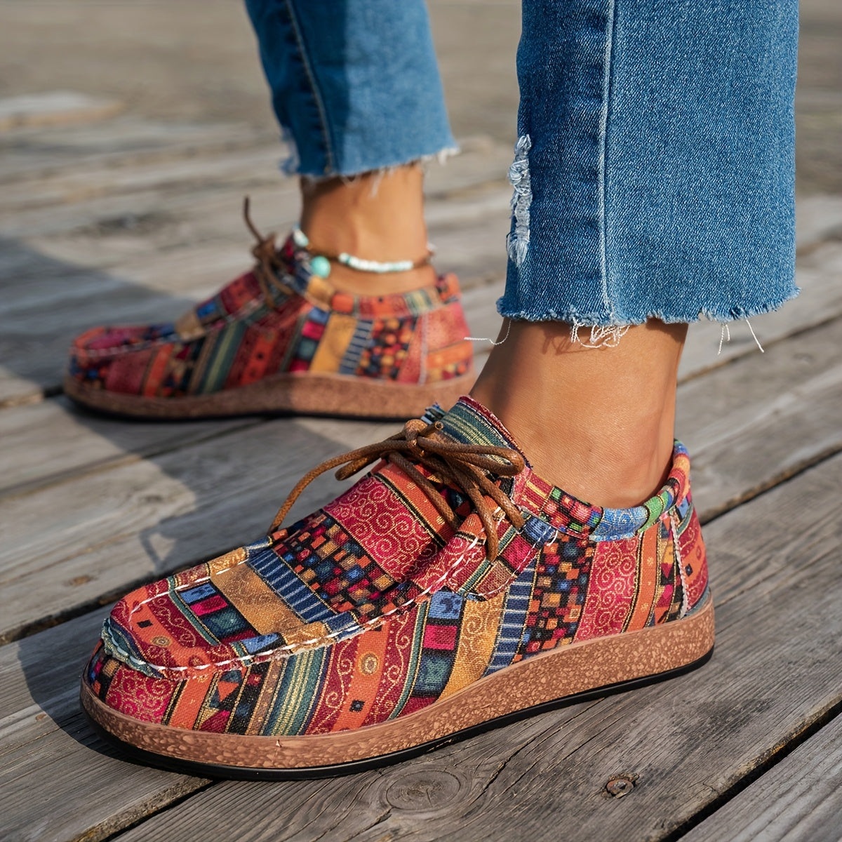 CHAUSSURES RÉTRO COLORÉES
