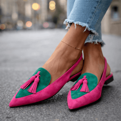 Strappy Tassel Sandals