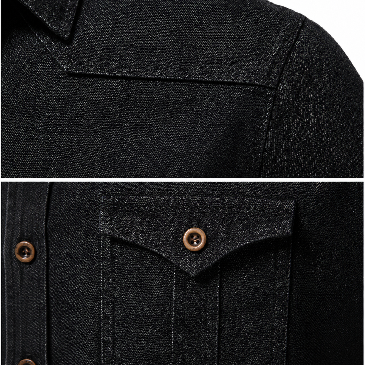 Tailored Denim Shirt