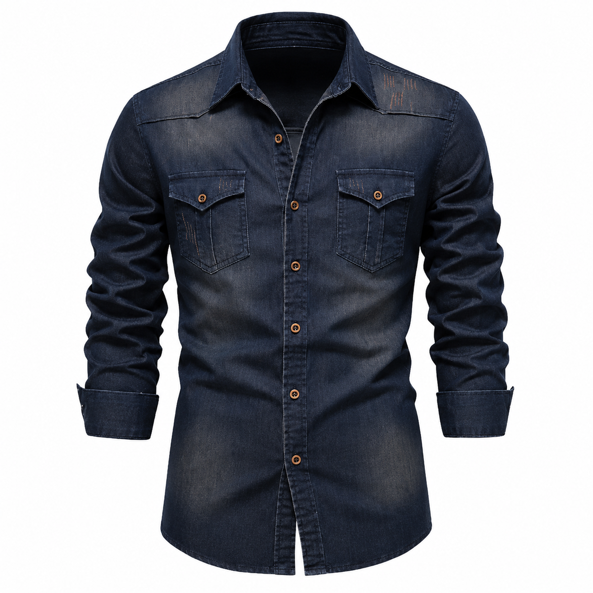 CHEMISE EN JEAN AJUSTÉE