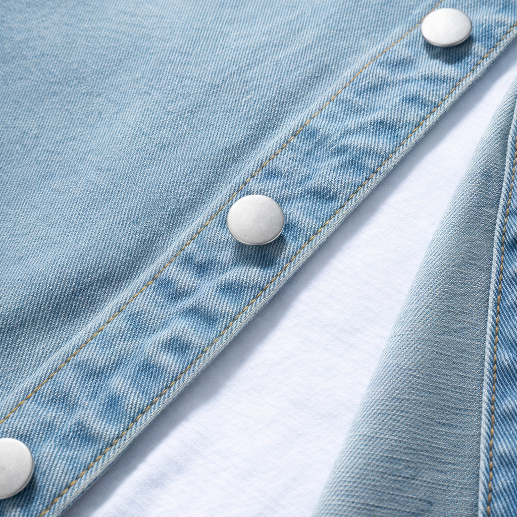 CHEMISE EN DENIM COUPE AMPLE