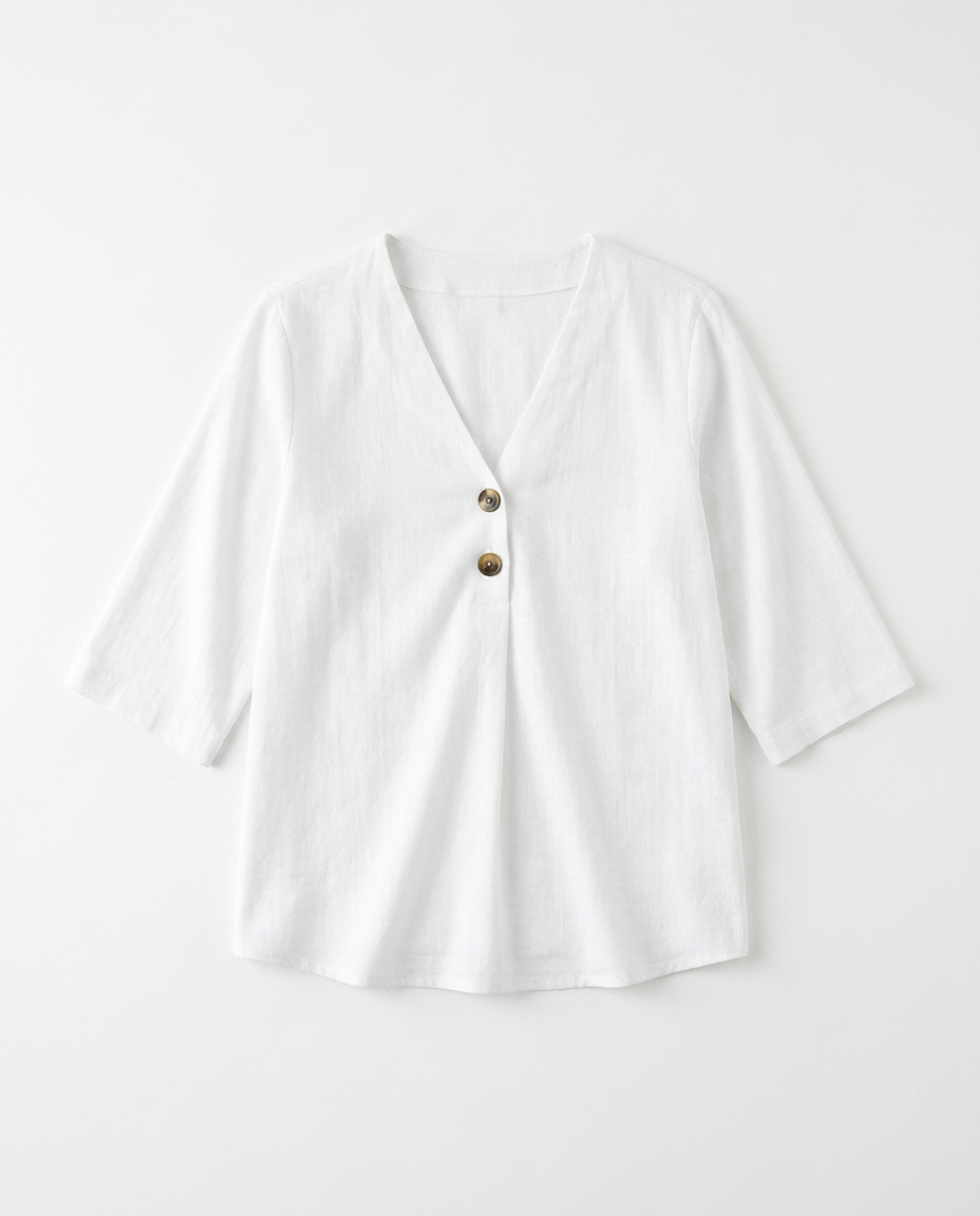 BLOUSE BLANCHE DÉCONTRACTÉE