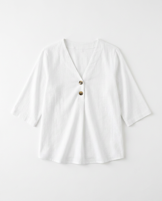 Casual White Blouse