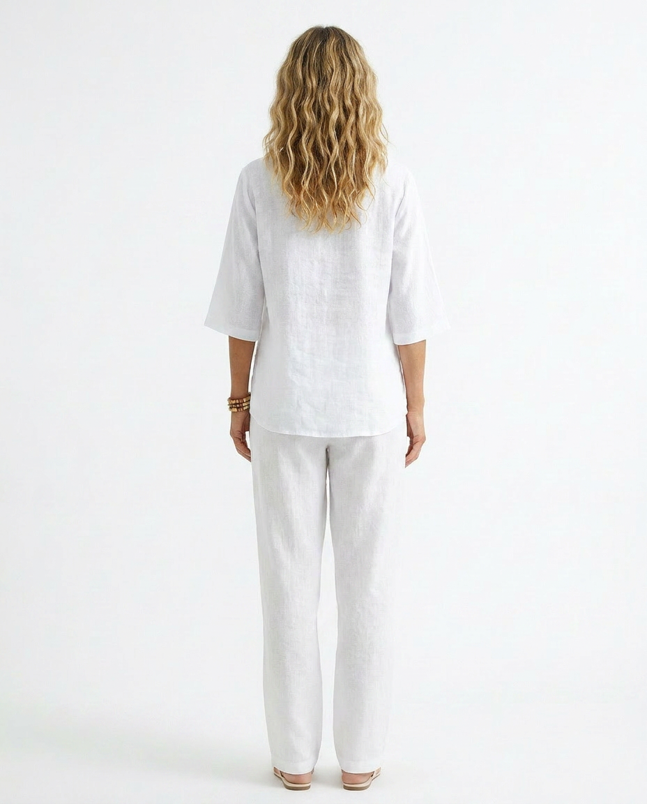 BLOUSE BLANCHE DÉCONTRACTÉE
