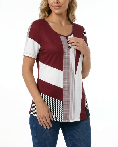 Block Striped T-Shirt