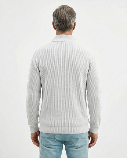 Stylish Quarter Zip Sweater