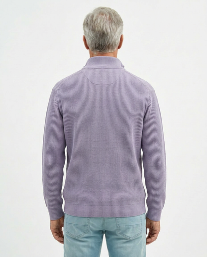 Stylish Quarter Zip Sweater
