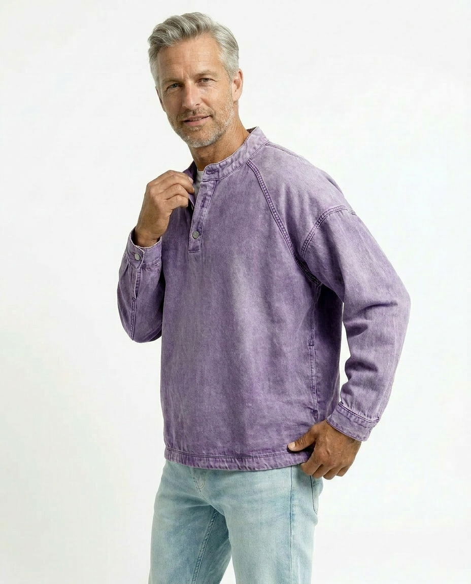 Vintage Henley Shirt
