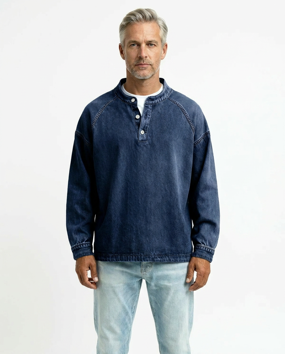 Vintage Henley Shirt