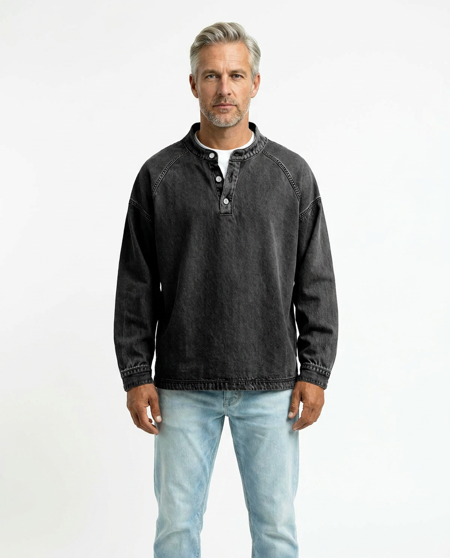 Vintage Henley Shirt