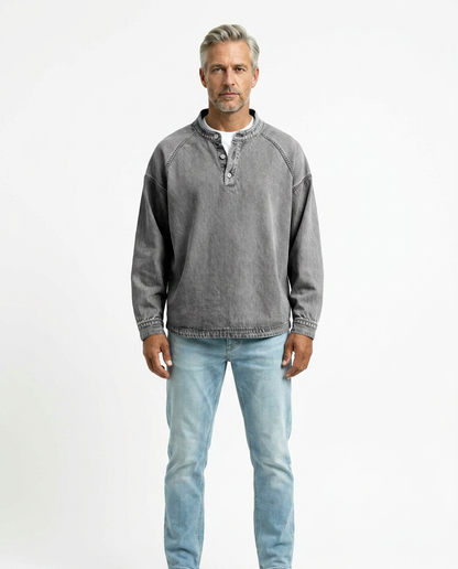 Vintage Henley Shirt