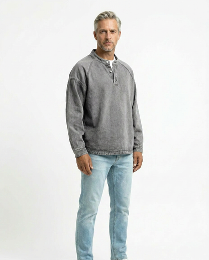 Vintage Henley Shirt