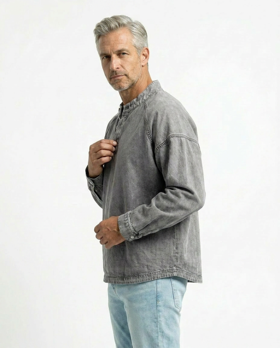 Vintage Henley Shirt