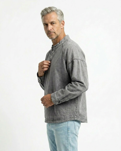 Vintage Henley Shirt