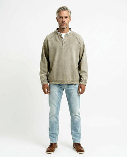 Vintage Henley Shirt