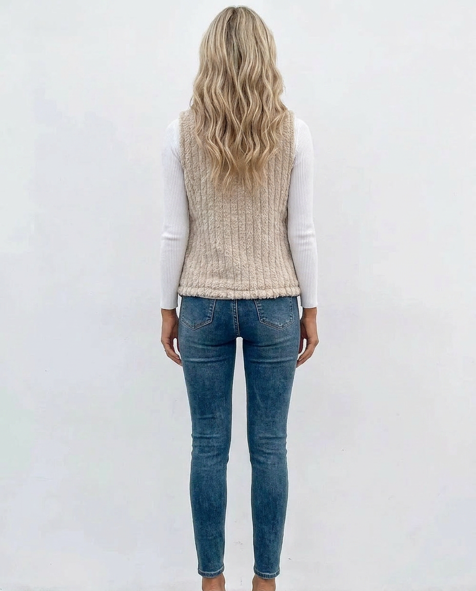 MANTEAU GILET OUVERT