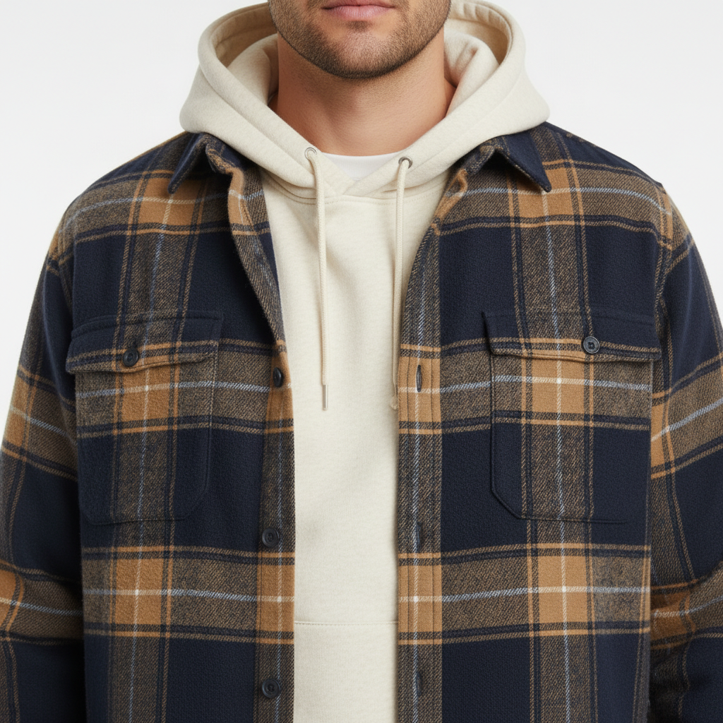 Chemise en Flanelle de Coton Rothwell