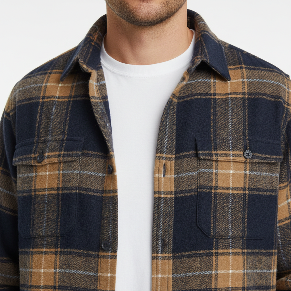 Chemise en Flanelle de Coton Rothwell