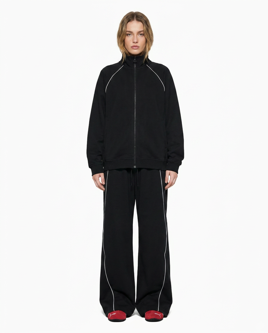 PANTALON DE SURVÊTEMENT DROIT RÉFLÉCHISSANT