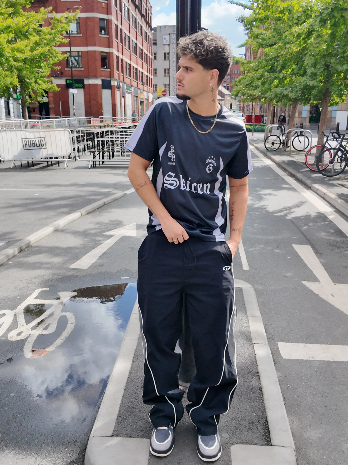 PANTALON DE SURVÊTEMENT VINTAGE OVERSIZE
