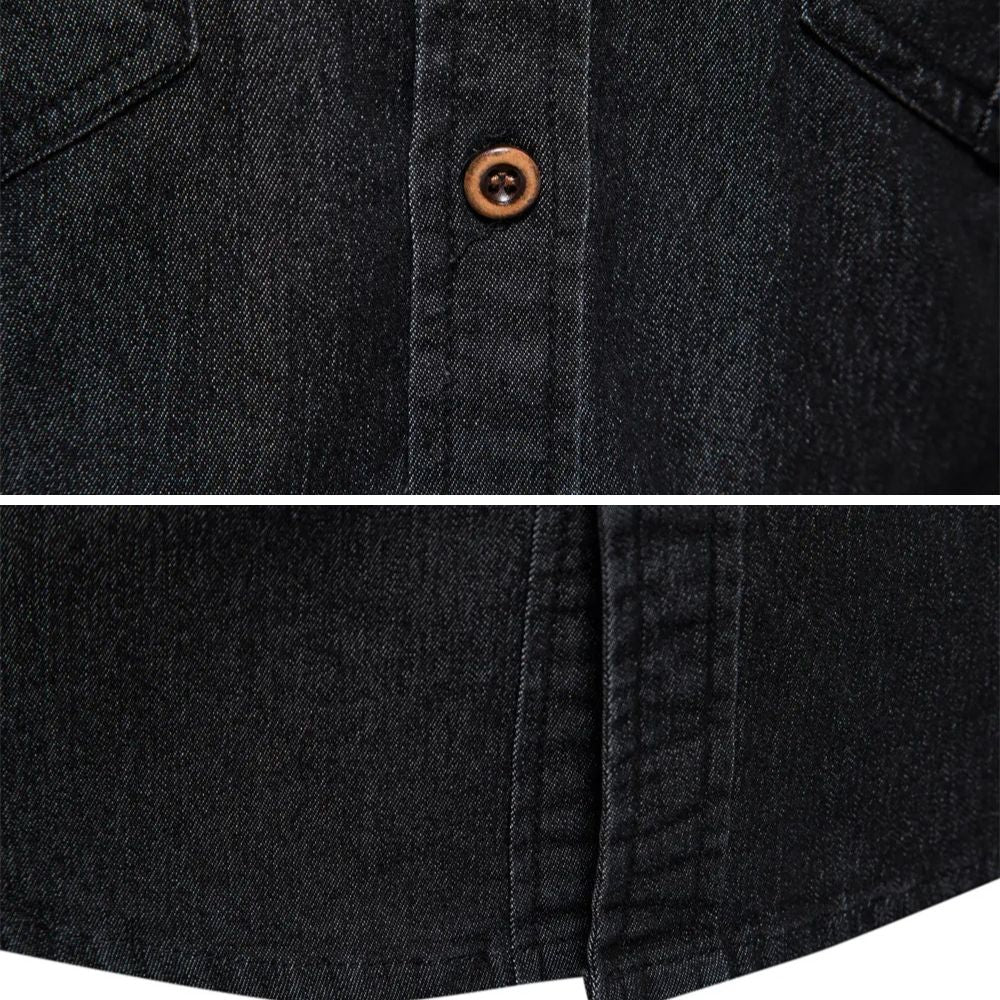 CHEMISE EN JEAN AJUSTÉE