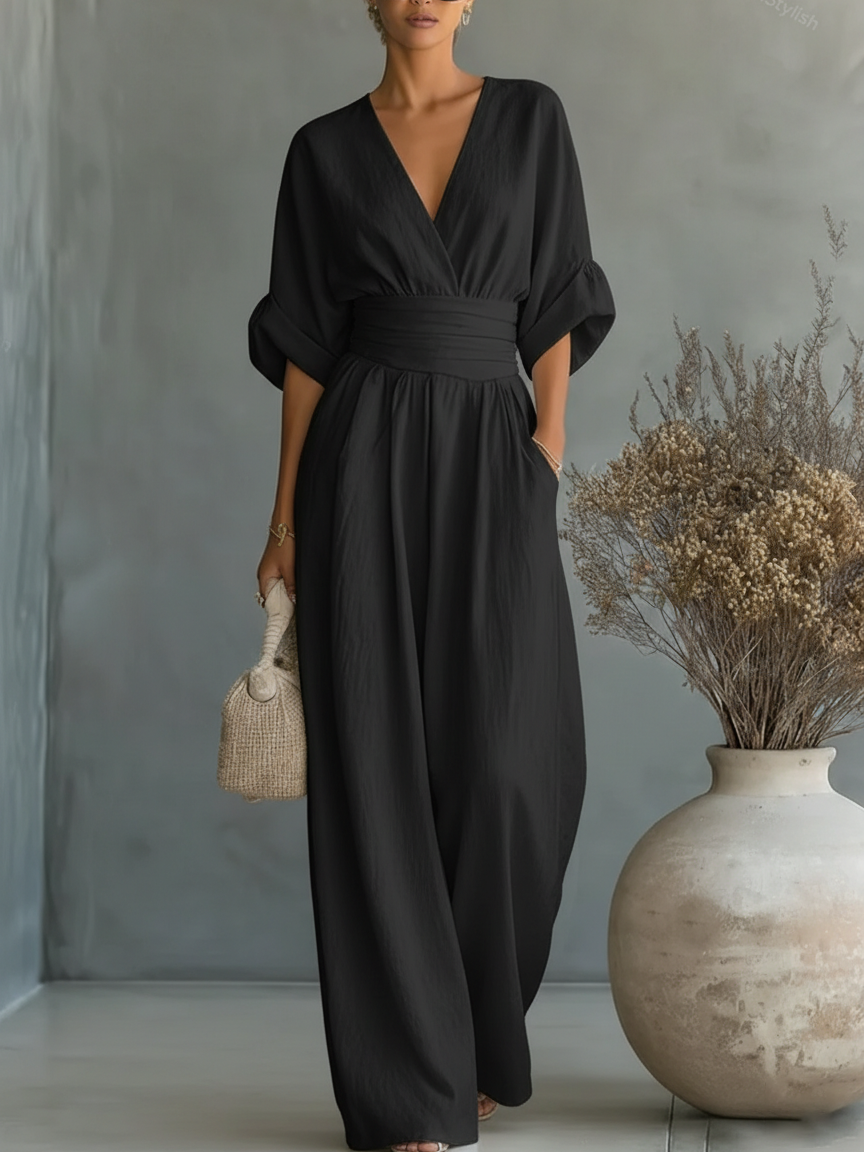 COMBINAISON ÉLÉGANTE TAILLE HAUTE