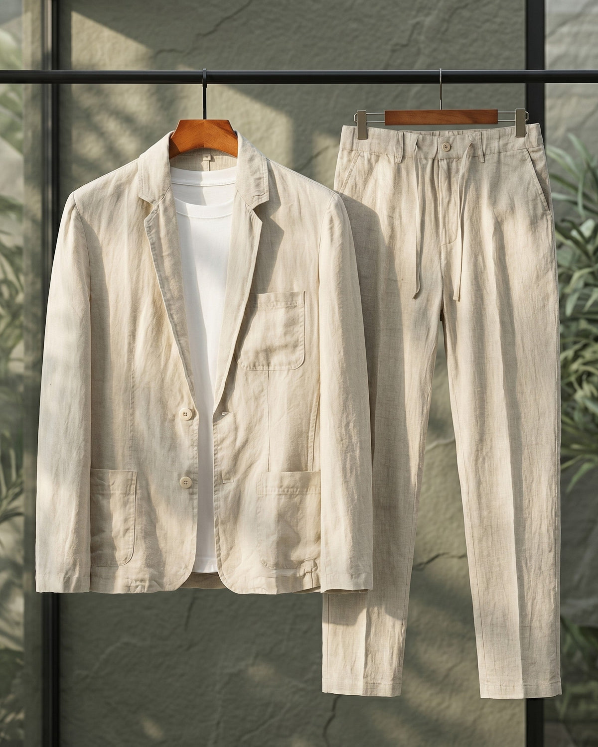 ENSEMBLE COSTUME EN LIN MARLOW