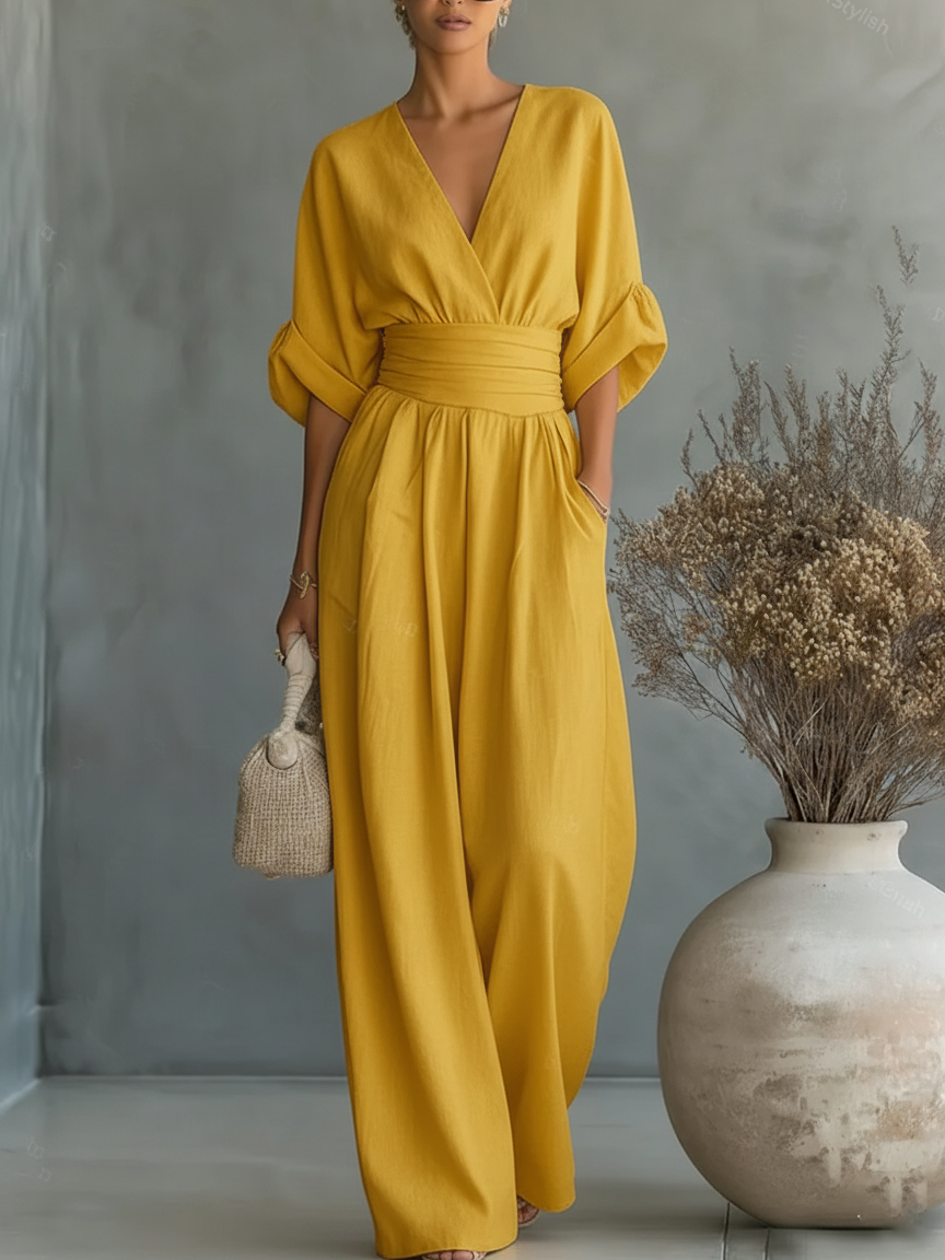 COMBINAISON ÉLÉGANTE TAILLE HAUTE
