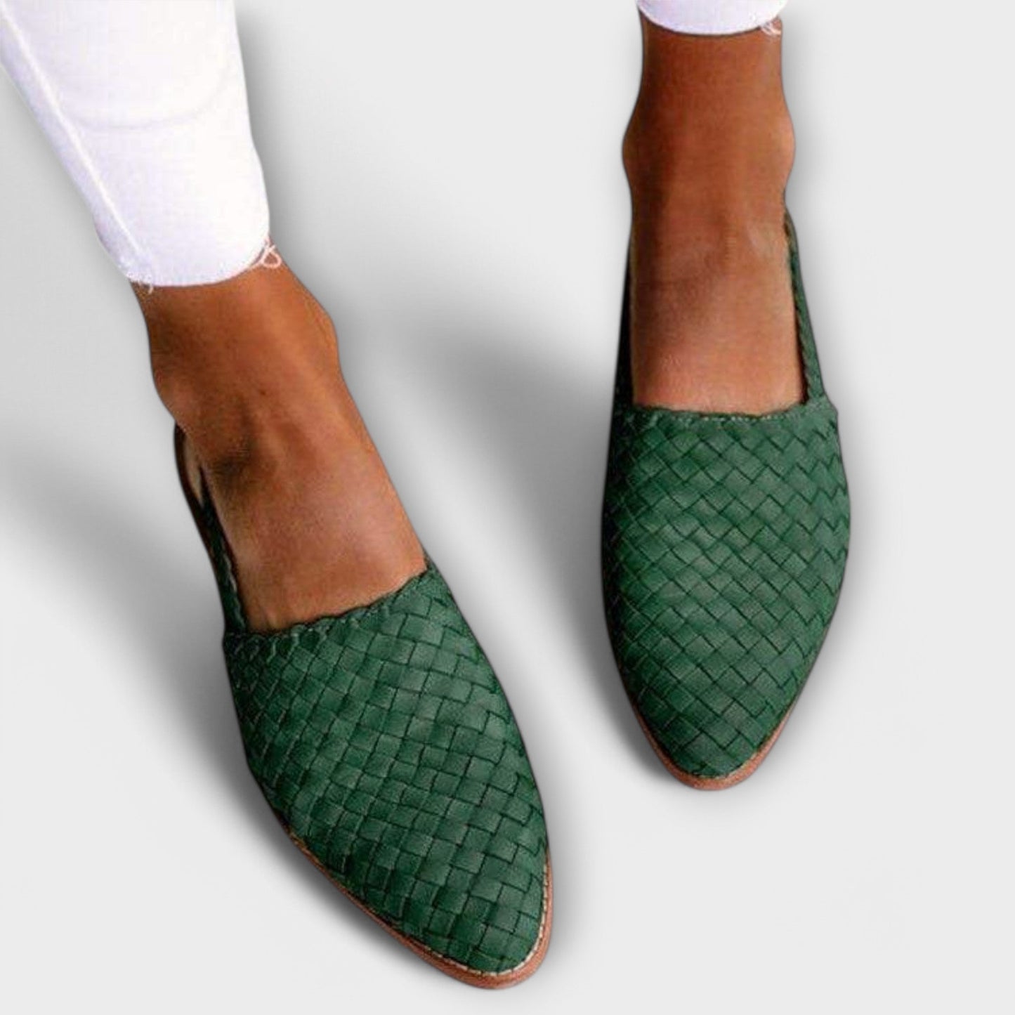 Woven Slingback Loafer