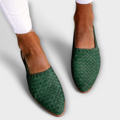 Woven Slingback Loafer