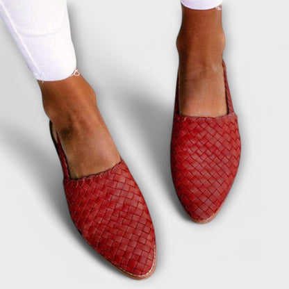 Woven Slingback Loafer
