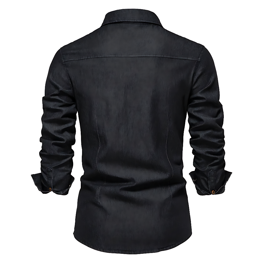 CHEMISE EN JEAN AJUSTÉE