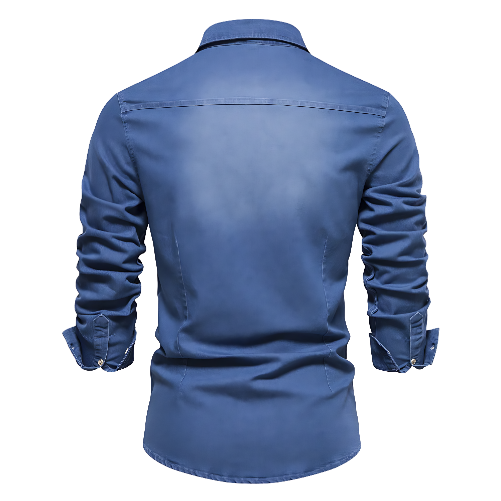 CHEMISE EN JEAN AJUSTÉE
