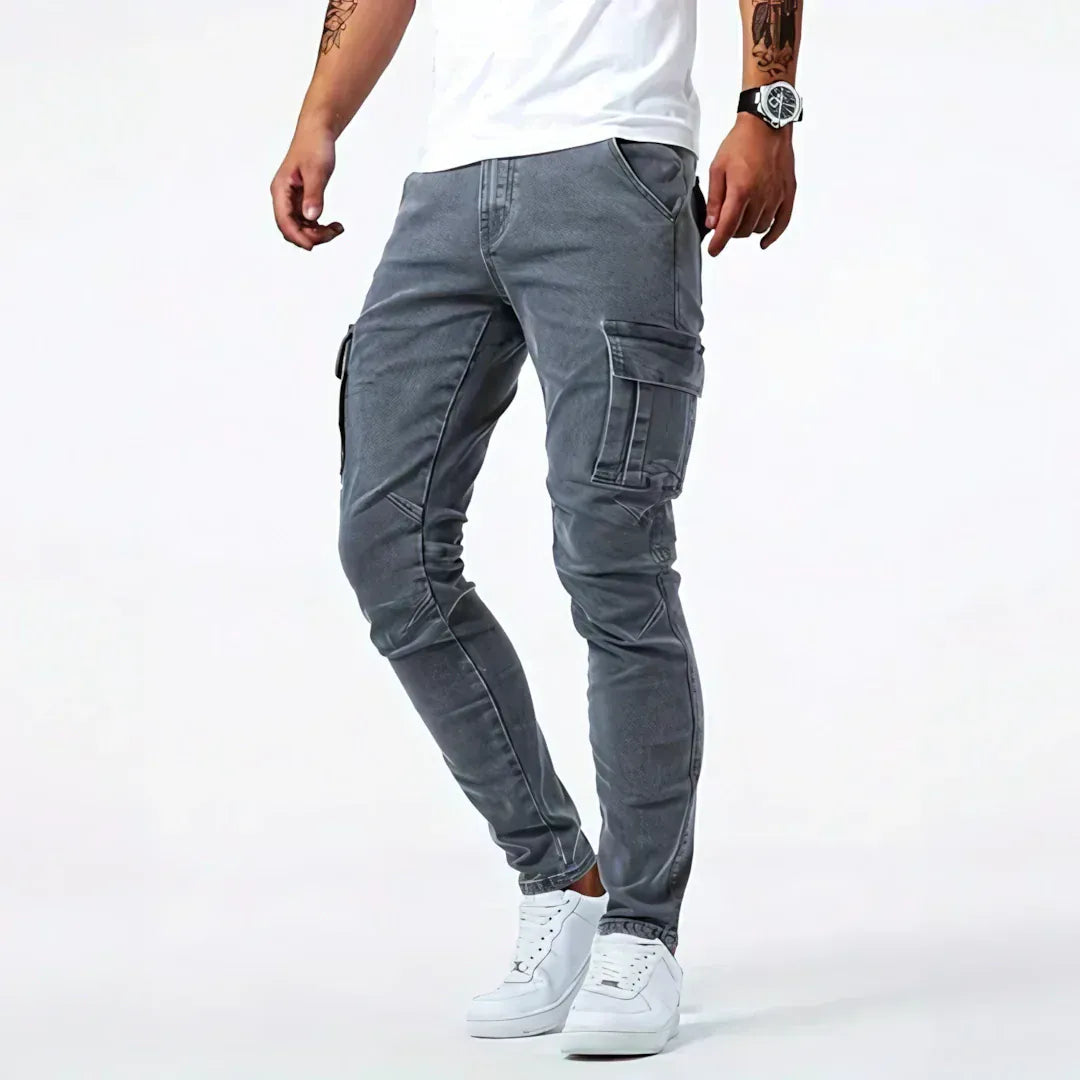 JEAN CARGO EN DENIM