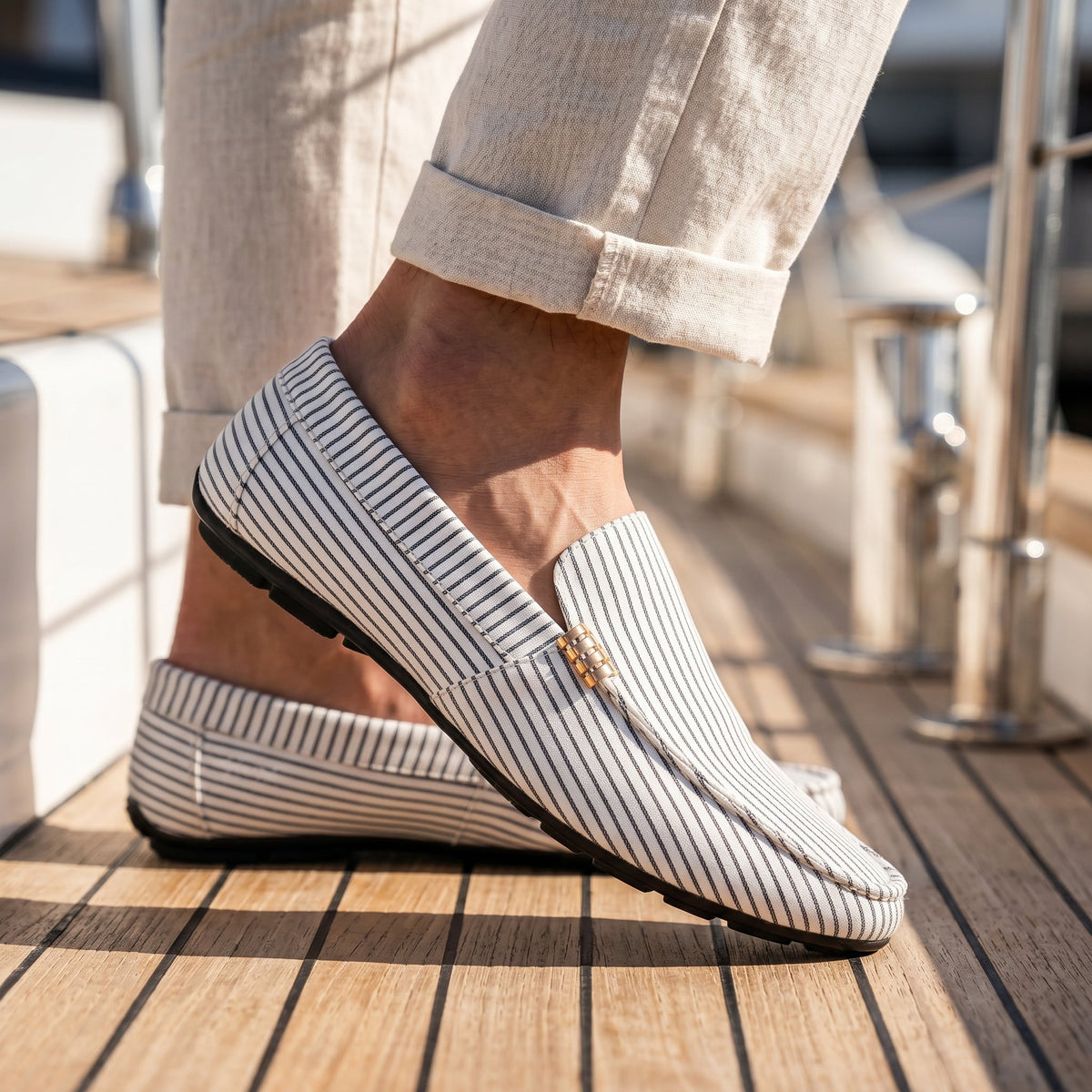 MOCASSIN RAYÉ ANTON