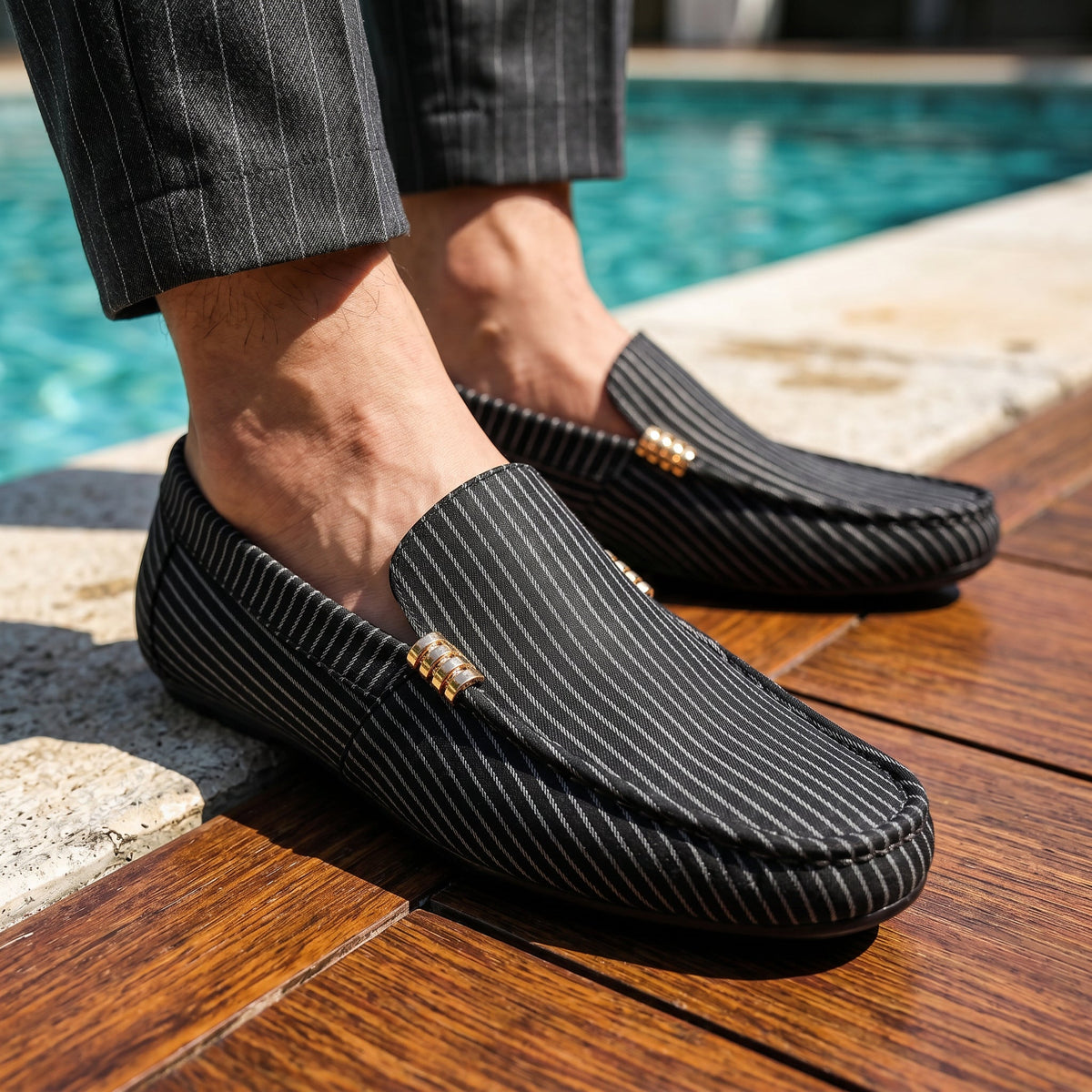 MOCASSIN RAYÉ ANTON