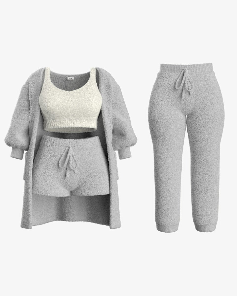 ENSEMBLE COCOONING EN MAILLE CONFORTABLE