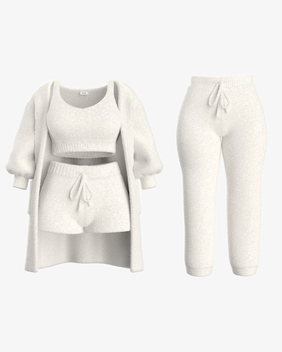 ENSEMBLE COCOONING EN MAILLE CONFORTABLE