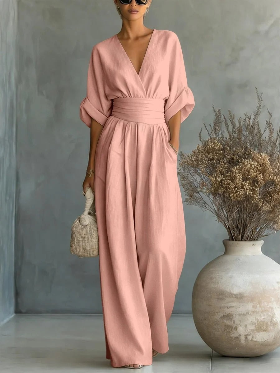 COMBINAISON ÉLÉGANTE TAILLE HAUTE