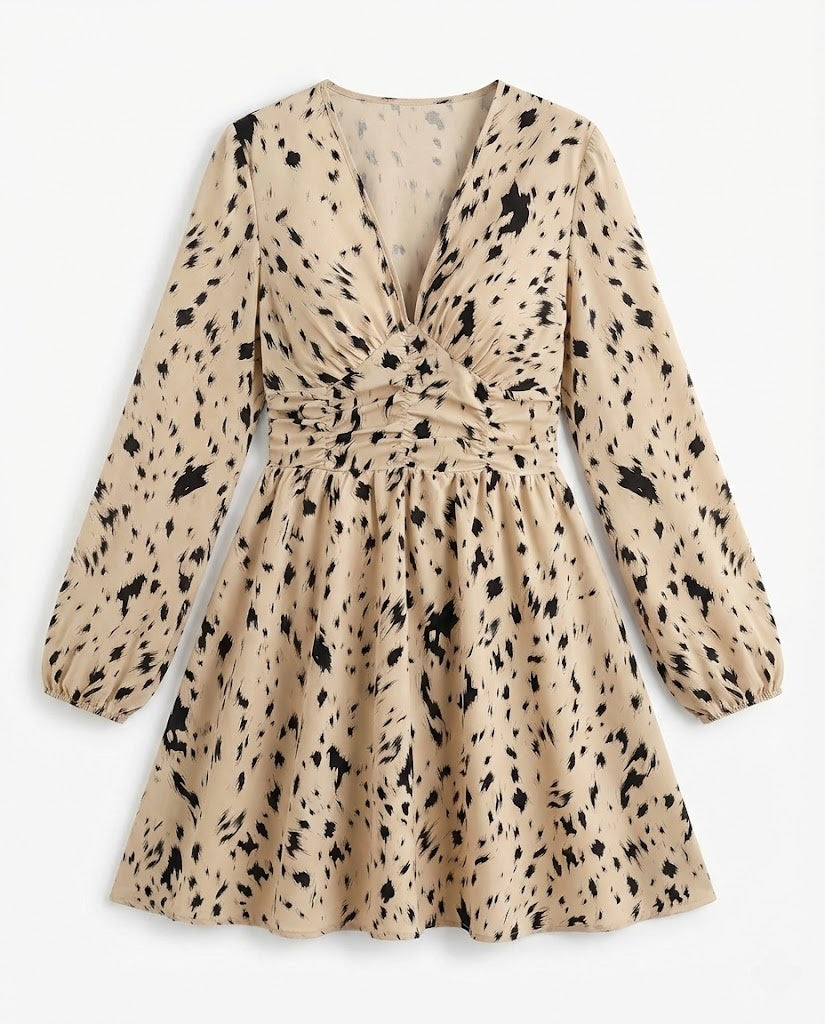 ROBE À MOTIFS IMPRIMÉS