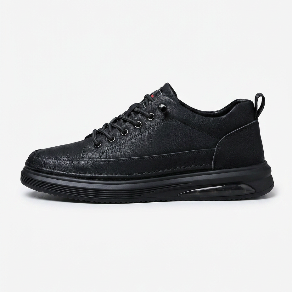 BASKETS EN CUIR AMERIA