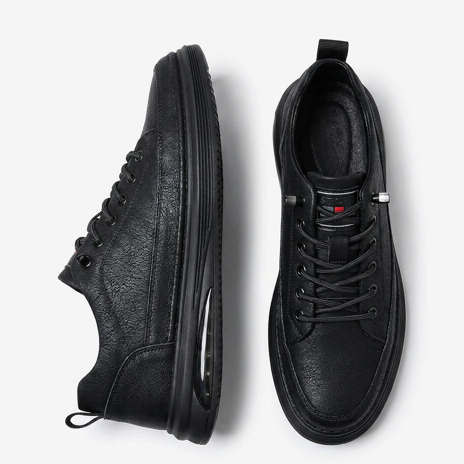 BASKETS EN CUIR AMERIA