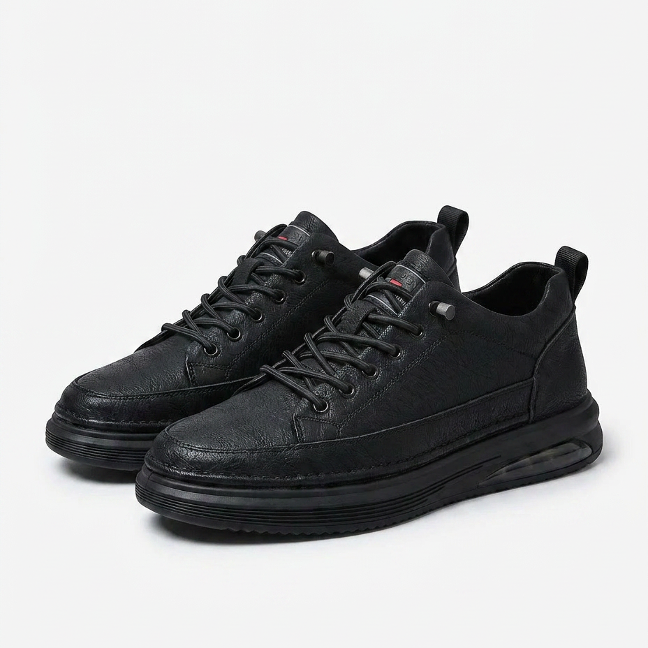 BASKETS EN CUIR AMERIA