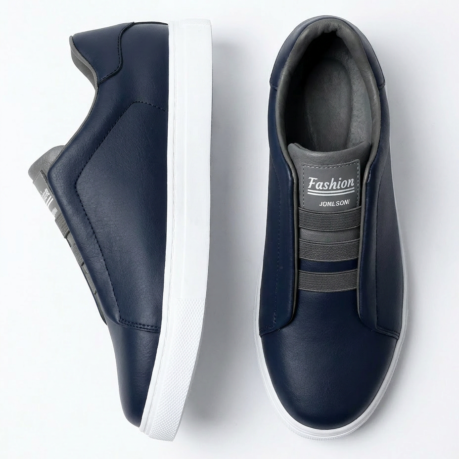 BASKETS EN CUIR CHRISTIAN